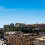 Corte Dei Lambruschini Vista Panoramica Della Citta Posteggio Privato Lägenhet Genua
