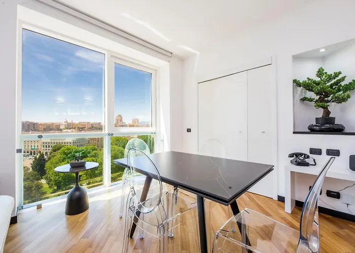 Corte Dei Lambruschini Vista Panoramica Della Citta Posteggio Privato جنوة