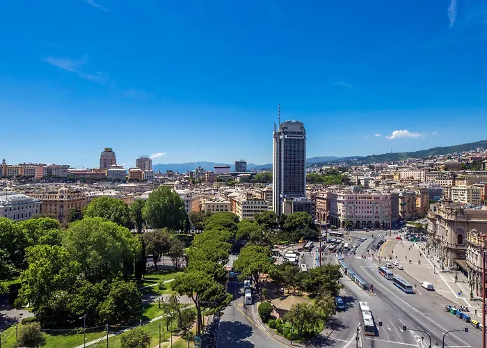 Corte Dei Lambruschini Vista Panoramica Della Citta Posteggio Privato Génova
