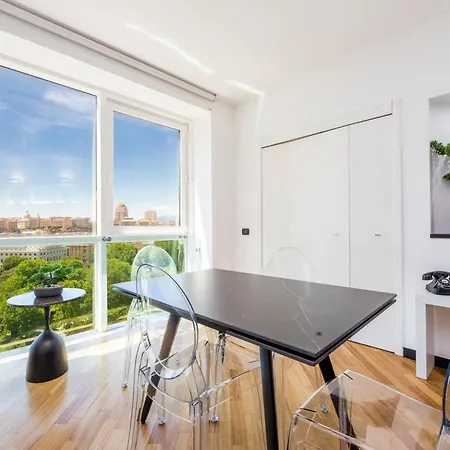 Corte Dei Lambruschini Vista Panoramica Della Citta Posteggio Privato Genova