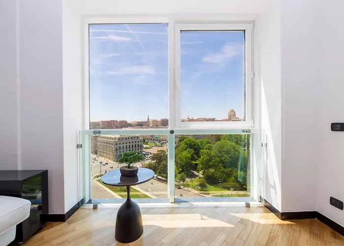 Corte Dei Lambruschini Vista Panoramica Della Citta Posteggio Privato * Генуя