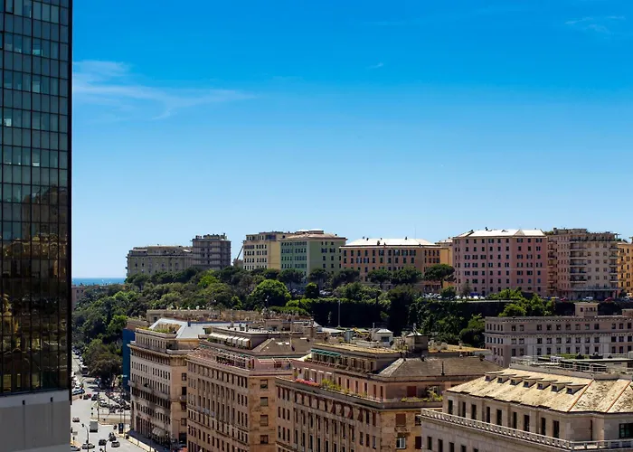 Corte Dei Lambruschini Vista Panoramica Della Citta Posteggio Privato Апартаменты Генуя