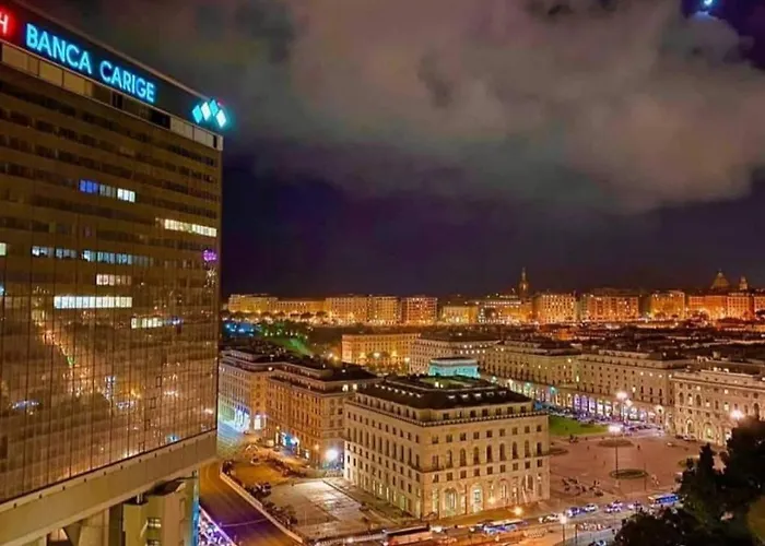 Corte Dei Lambruschini Vista Panoramica Della Citta Posteggio Privato Апартаменты Генуя